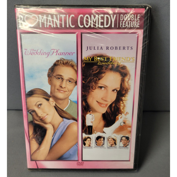 Romantic Comedy Double Feature Wedding Planner, My Best Friends Wedding DVD New - Picture 1 of 6